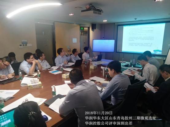 《華潤新能(néng)源膠州三期風(fēng)電(diàn)場(chǎng)（50MW）工(gōng)程微(wēi)觀選址報(bào)告》評審