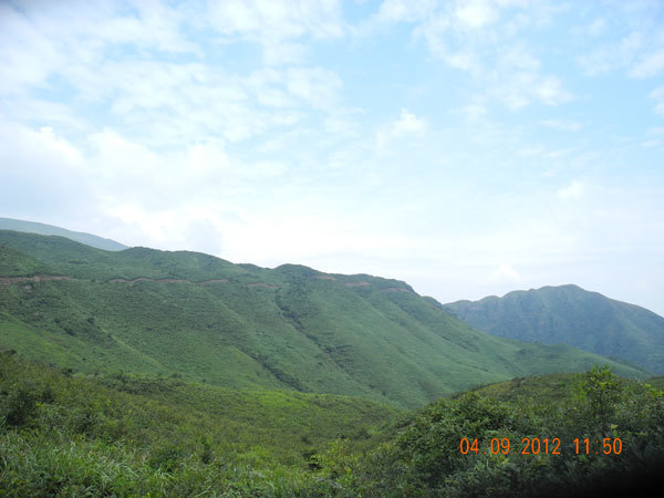 中電(diàn)投廣西(xī)興安補立測風(fēng)塔現(xiàn)場(chǎng)選址