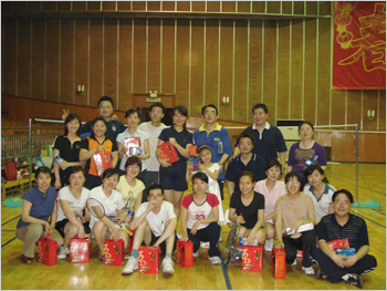 08年(nián)第二屆羽毛球比賽