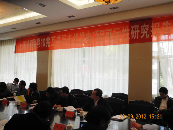 上(shàng)海(hǎi)祯陽新能(néng)源科(kē)技(jì)有(yǒu)限公司剛察紮蘇合10MWp并網發電(diàn)審查會(huì)議(yì)