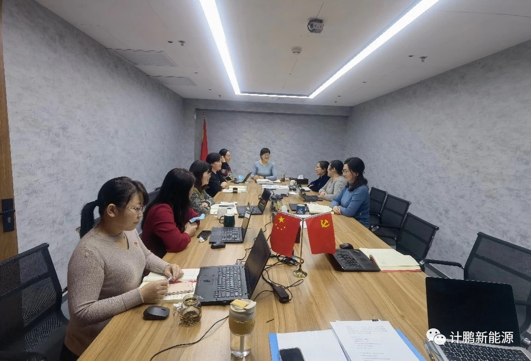 【不(bù)忘初心】計(jì)鵬公司黨支部召開(kāi)預備黨員(yuán)轉正大(dà)會(huì)