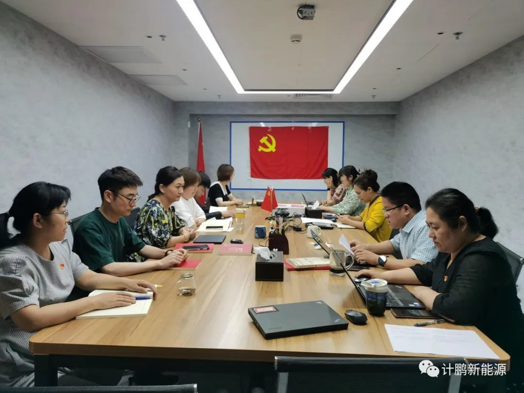 【不(bù)忘初心】計(jì)鵬黨支部組織“學思想、強黨性、重實踐、建新功”七一(yī)黨課主題活動