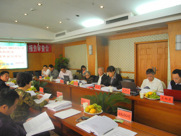 宣城(chéng)遠(yuǎn)景風(fēng)電(diàn)有(yǒu)限公司廣德橫山(shān)(49.5MW)風(fēng)電(diàn)場(chǎng)工(gōng)程項目申請(qǐng)報(bào)告審查會(huì)