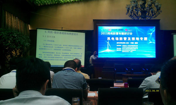 2013年(nián)風(fēng)電(diàn)防雷專題研討(tǎo)會(huì)