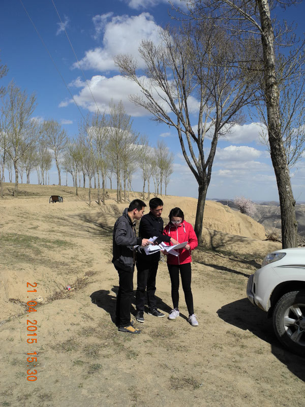 陝西(xī)定邊縣姬塬風(fēng)電(diàn)場(chǎng)現(xiàn)場(chǎng)考察